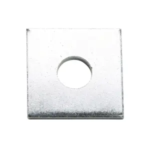 Diall M10 Carbon steel Square Washer, Pack of 5