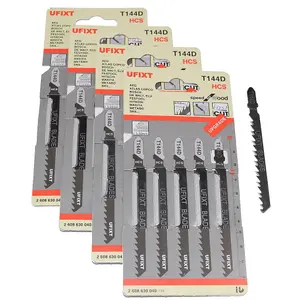 Jigsaw Blades T144D For High Speed Wood Cutting High Carbon Steel HCS 20 Pack by Ufixt