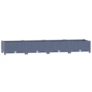 Berkfield Raised Bed 160x40x23 cm Polypropylene