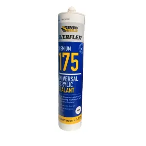 Everbuild 175 Universal Acrylic Sealant Brown 300ml (Pack of 3)