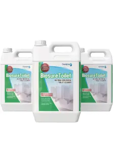 Biosure Natural Toilet Cleaner - Biological Toilet Cleaner 4 x 5 Litres