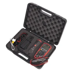 Sealey Digital Automotive Analyser 15-Function with Inductive Coupler/Infrared Temperature Probe TA304