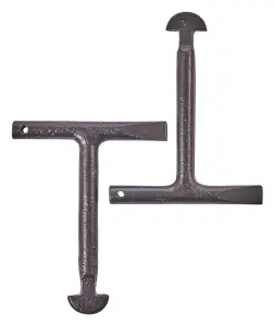 Amtech C3185 2 Piece T-handle manhole key set