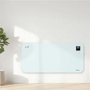 TCP White Smart Glass Panel Heater 2000W