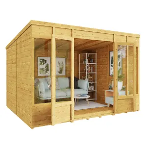 BillyOh Bella Tongue and Groove Pent Summerhouse - 10x8