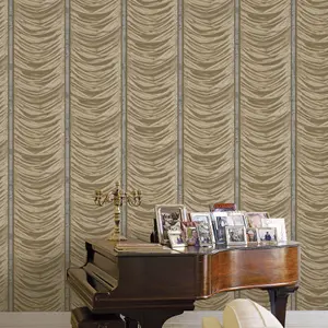 Galerie Opulence Gold Drape Effect Embossed Wallpaper