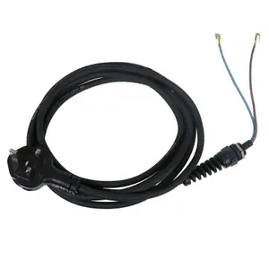 SPARES2GO 240v Cable Power Lead 3 Pin Plug Compatible with Belle Minimix 150 M16 Cement Mixer (3m)