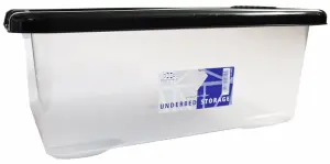 28 Litre 28L with Black Lid Underbed