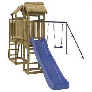 Berkfield Outdoor Playset Impregnated Wood Pine