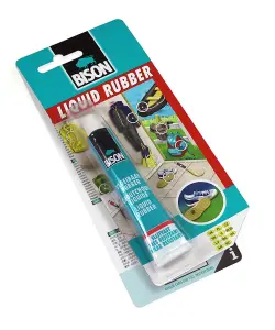 Bison Liquid Rubber Adhesive 50ml (2 Packs)