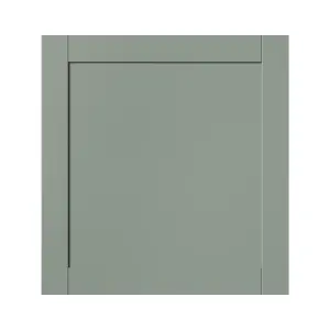 GoodHome Ashmead Matt reed green Shaker Appliance Cabinet door (W)600mm (H)626mm (T)16mm