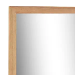 Berkfield Bathroom Mirror 60x12x62 cm  Solid Walnut Wood