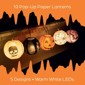 Global Gizmos Halloween Lantern String Lights