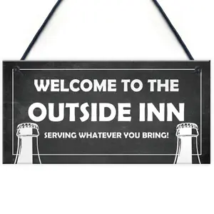 Outside Inn Bar Signs For Outdoor Hanging Wall Door Plaque Man Cave Gift