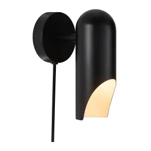 Nordlux Rochelle Indoor Wall Light in Black (Height) 20.5cm