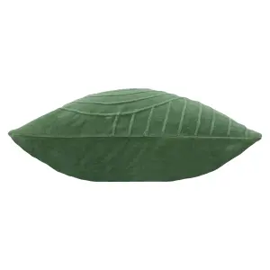 furn. Magnata Square Pleated Velvet Feather Filled Cushion