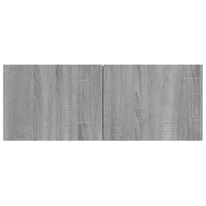 Berkfield TV Cabinets 4 pcs Grey Sonoma 80x30x30 cm Engineered Wood