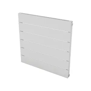 Agadon Rome Aluminium Designer Radiator 603 x 600 mm White - 1167 BTU - 10 Years Guarantee