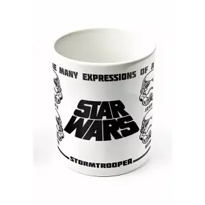 Star Wars Expressions Of A Stormtrooper Mug White/Black (One Size)