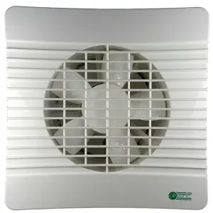 Airvent 435405 Low Profile Kitchen / Utility Room Axial Extractor Fan (Humidistat / Timer Model)