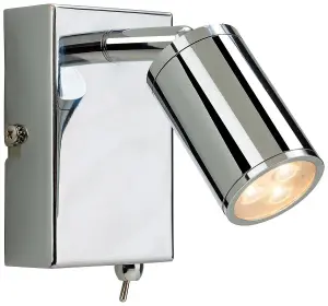 Luminosa Orion LED 3 Light Indoor Wall Spotlight (Switched) Chrome