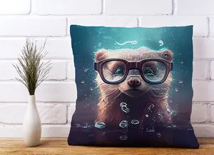 Ferret Splashart Water Cushions 45cm x 45cm