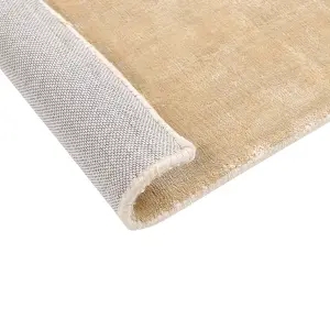 Viscose Area Rug 160 x 230 cm Sand Beige GESI II