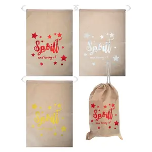 Christmas Santa Sack Xmas Themed 1 x Varied Design 70x50cm Christmas Themed