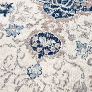 Montana Collection vintage Rugs in Blue  3922N