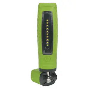 Sealey Cordless 360 Degree 10 LED Rechargeable Inspection Lamp Li-Ion Green LED360G