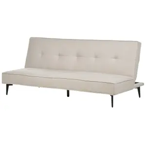 Beliani Modern Sofa Bed ESSVIK Light Beige