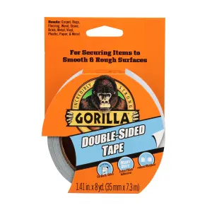 Gorilla Grey Double-sided Tape (L)7.3m