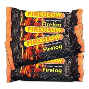 Fireglow Instant Lighting Fire log Pack of 30