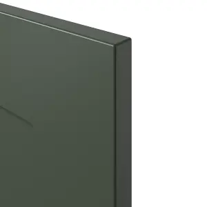 GoodHome Artemisia Matt dark green Shaker Highline Cabinet door (W)250mm (H)715mm (T)18mm