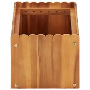 Berkfield Garden Raised Bed 50x30x25 cm Solid Acacia Wood