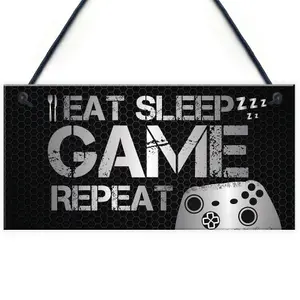 Funny Gaming Sign Gift For Son Dad Brother Christmas Birthday Gift Idea Gamer Gift