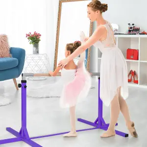 Costway Kids Junior Horizontal Kips Bar Gymnastics Training Bar Gym