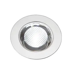 Luminosa Kios 2 Outdoor Recessed Ground Light IP44 0.45W Polished Stainless Steel