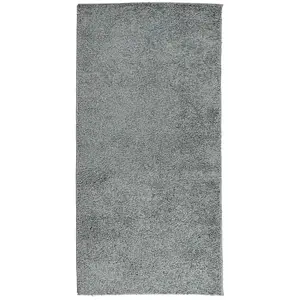 Shaggy Rug PAMPLONA High Pile Modern Green 100x200 cm