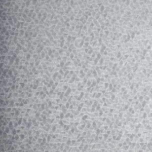 Boutique Minori Silver effect Embossed Wallpaper Sample