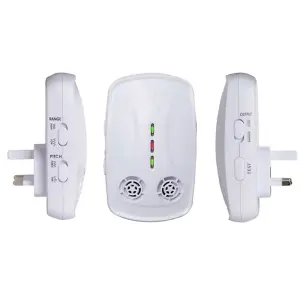 Pestbye Advanced Whole House Rat and Mouse Repellent Ultrasonic Electromagnetic Repeller