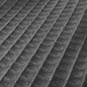 Hotel Waffle Throw Blanket - Graphite, Large