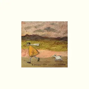 Sam Toft Racing The Clouds Home Print Multicoloured (30cm x 30cm)