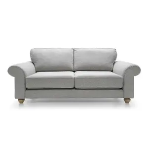 Ingrid 3 Seater Sofa in Light Grey