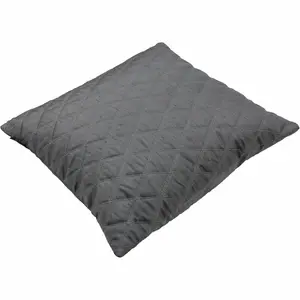 Bloxom Square Throw Cushion Charcoal Grey / 60 x 60cm