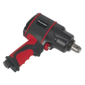 Sealey Air Impact Wrench 3/4"Sq Drive Compact Twin Hammer SA6004