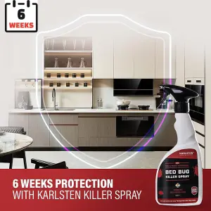 Karlsten Bed Bug Killer Spray Fast Acting Elimination of bed bugs kills bed bugs on contact 500 ml