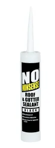 No Nonsense Black Roof & gutter Sealant, 0.31L