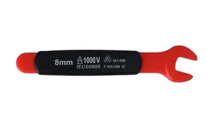 Laser Tools 8720 VDE 1000V Insulated Open Ended Spanner 8mm