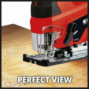 Einhell Cordless Jigsaw 70mm 18V Power X-Change Cutting Depth Tool-Free Blade Change TC-JS 18 Li-Solo - Body Only